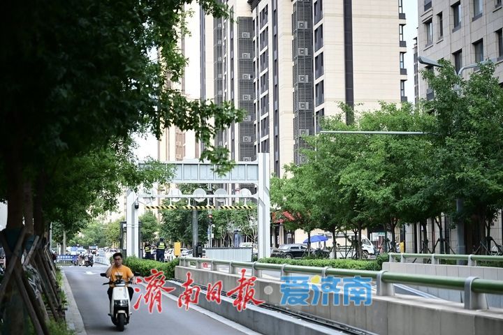 济南CBD地下环路正式投入试运行，为期一年