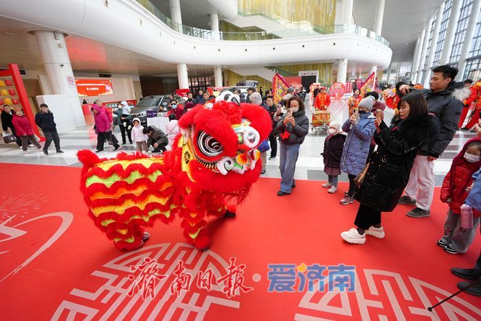 一年四季 泉在济南｜龙狮欢腾迎新春