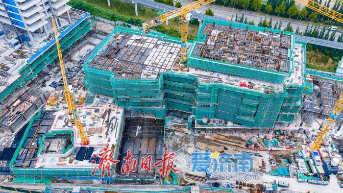 项目强省会｜完善东部商务配套 高新区围子山B-1地块建设高品质办公产业载体