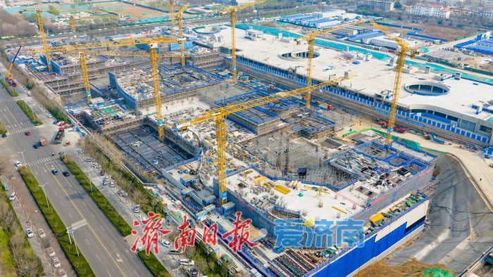 项目强省会｜山东最大第四代万达广场全面 “冲” 出地面 济南西城商业新地标加速崛起