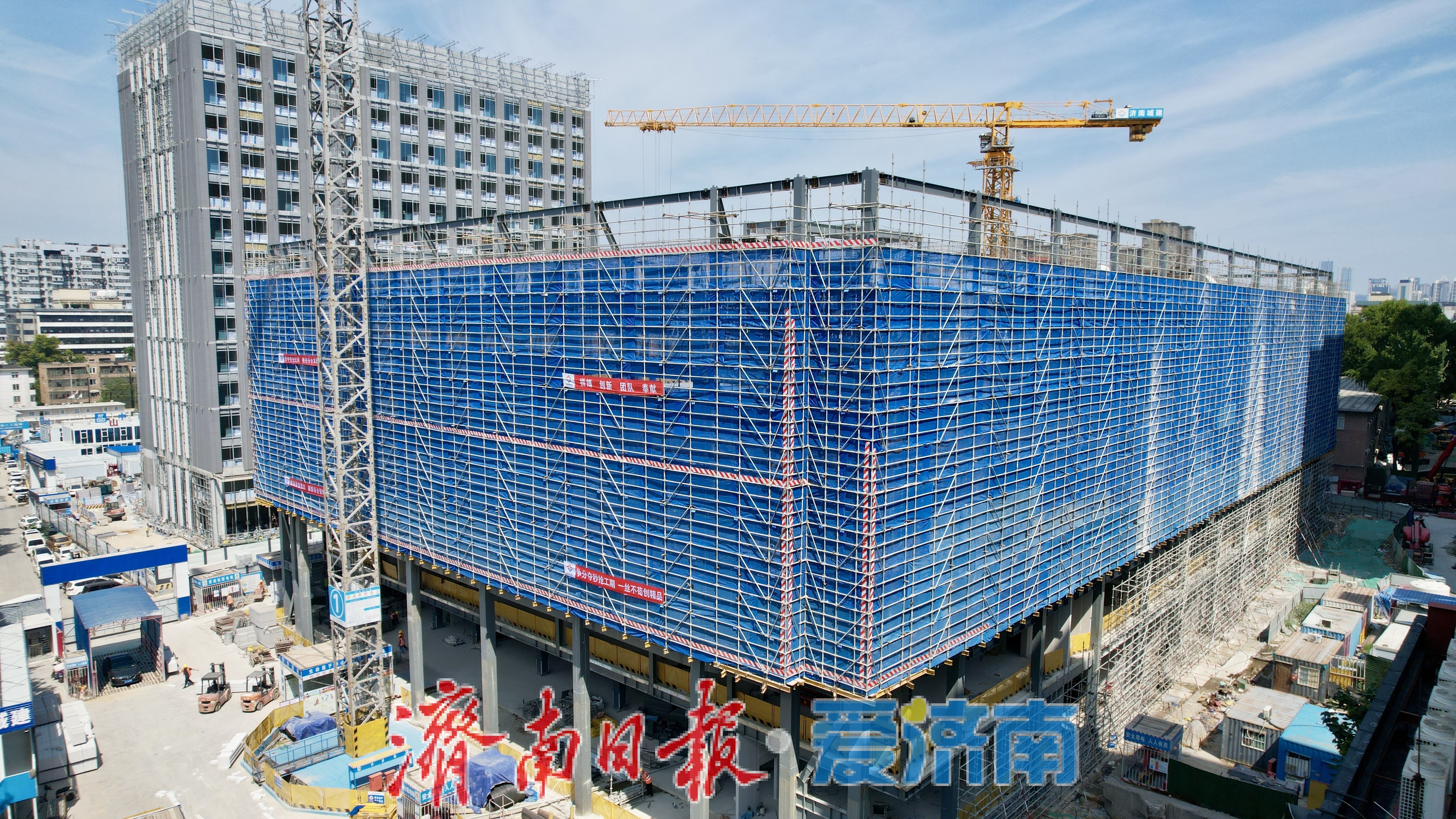项目强省会｜基建升级焕新校园风貌 山师千佛山校区重点项目建设提速增效