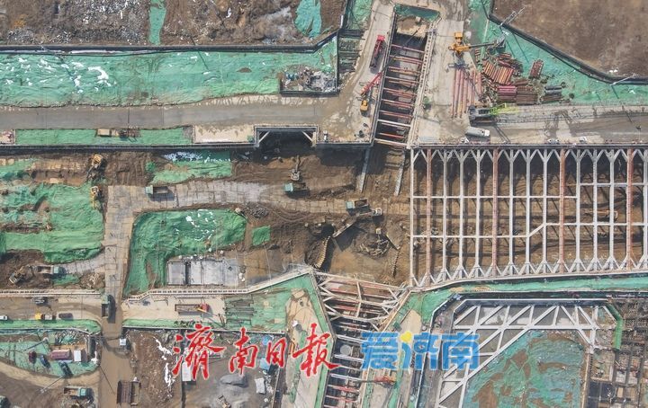 项目强省会｜黄河大道二期基础设施建设加速推进