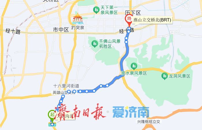 强化与地铁接驳 3月1日起，济南公交117路、171路、BRT9号线优化调整部分运行路段