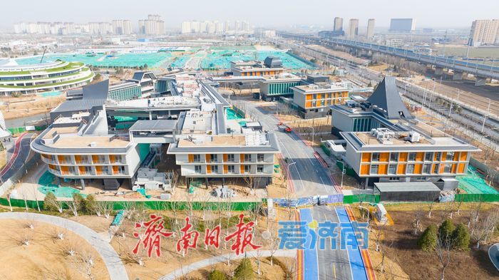 济南起步区鲁韵坊项目即将落成 现代演绎齐风鲁韵