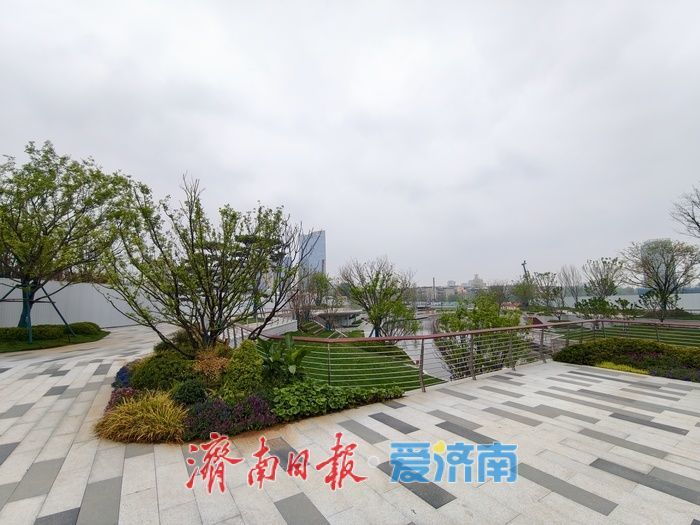 一年四季 泉在济南丨全福河滨水景观带静待开放，济南春日踏青再添新景