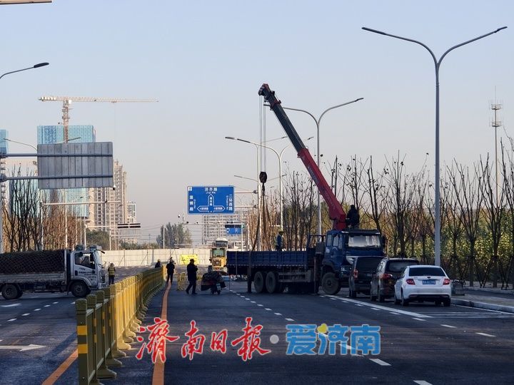 项目强省会｜潍坊路北延施工冲刺收尾 预计月底通车