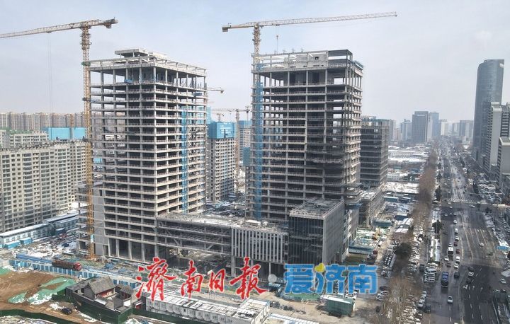 项目强省会｜济南CBD“北门户”项目建设有序推进