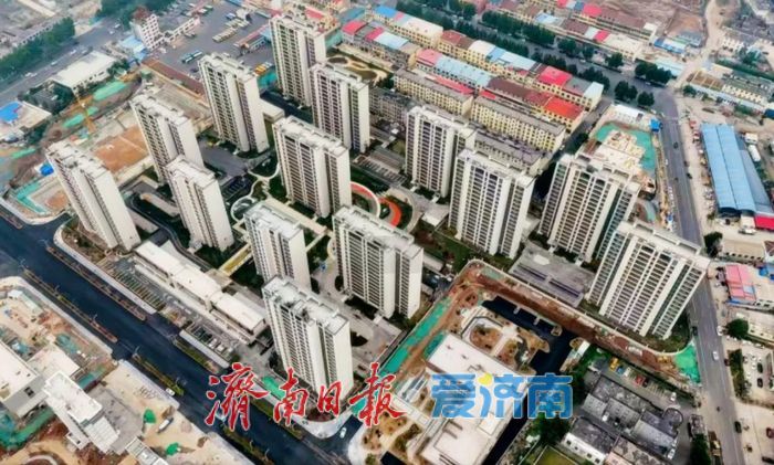 托起棚改居民安居梦！济南钢城区南城子坡安置区建成交付