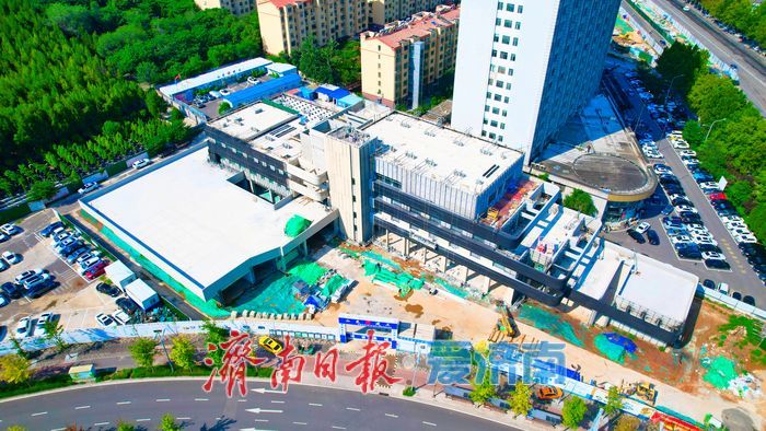 历下区茂岭山消防救援站主体落成 城市安全屏障再升级