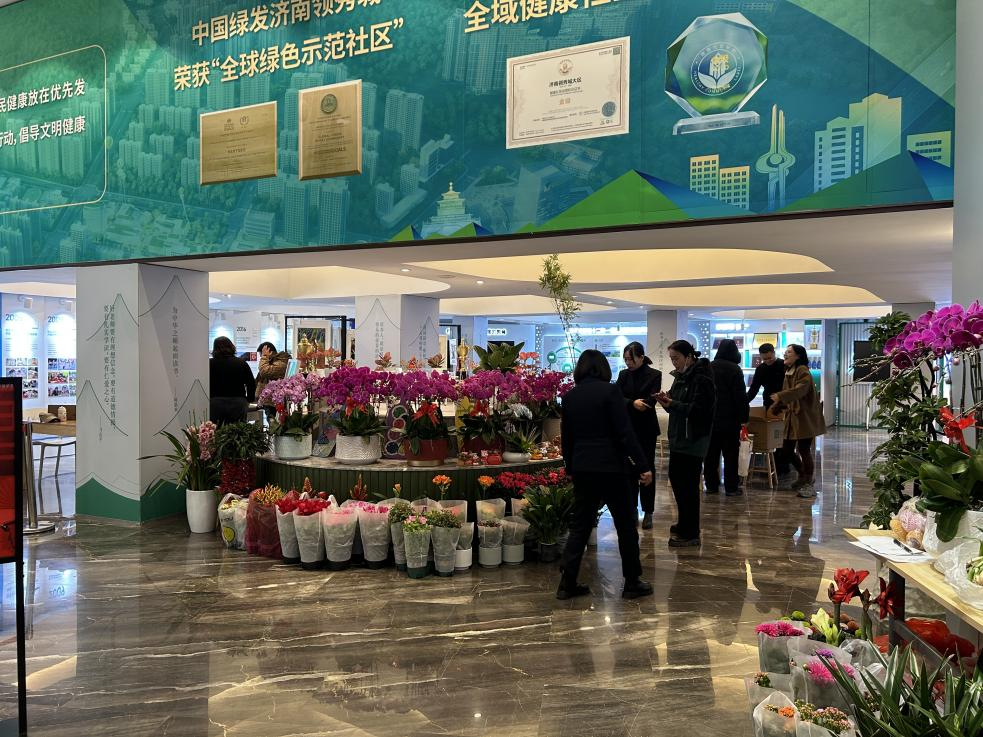 逛花市，迎新年｜花香满泉城 年味入万家 济南年宵花市进社区进公园活动拉开序幕