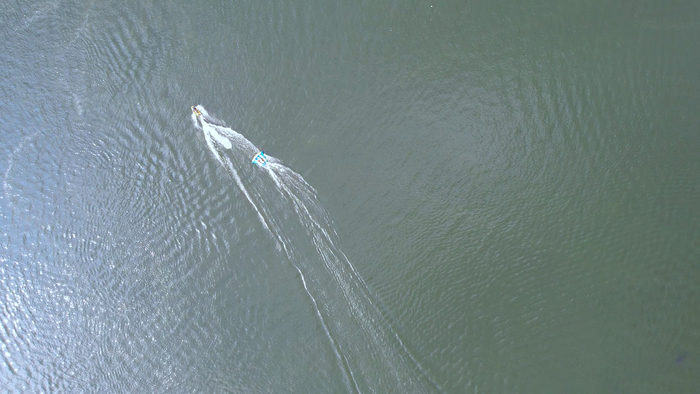 初秋雪野 湖光山色风光美