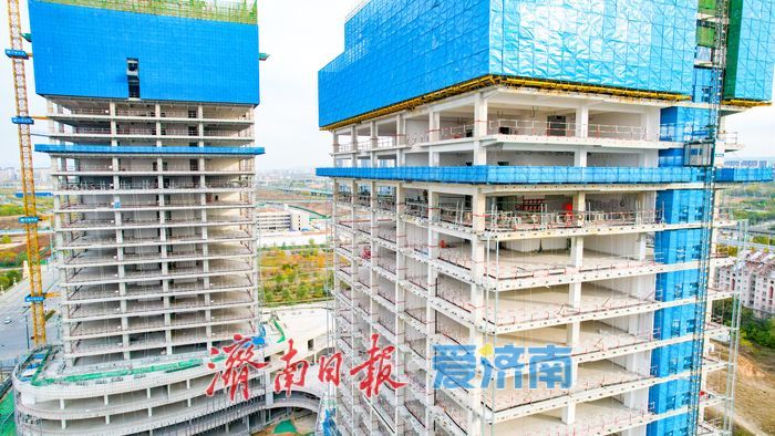 项目强省会｜济南城投经贸生态港科创产业园建设蹄疾步稳 济钢片区崛起AI产业新高地