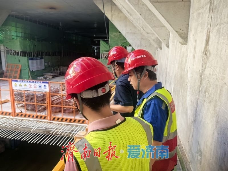 黄河之畔攻坚忙！济南黄岗路黄河隧道500余名建设者坚守岗位