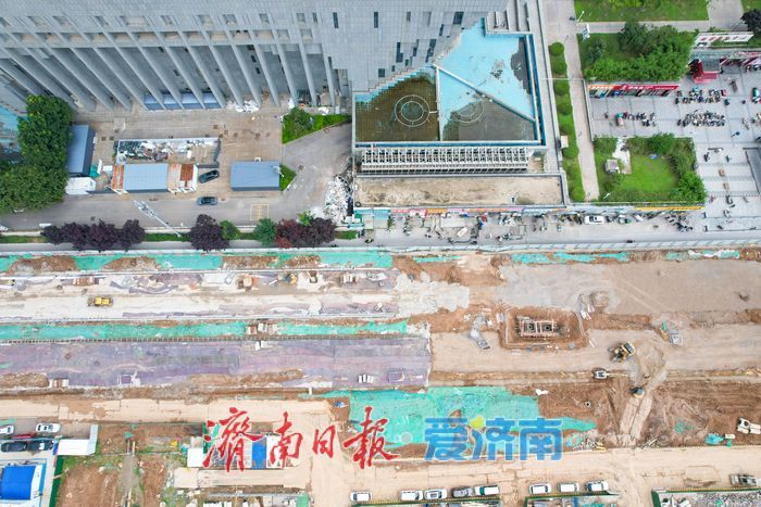 项目强省会｜拓宽改造畅通民生幸福路 济南CBD泺邑路南段改造提速