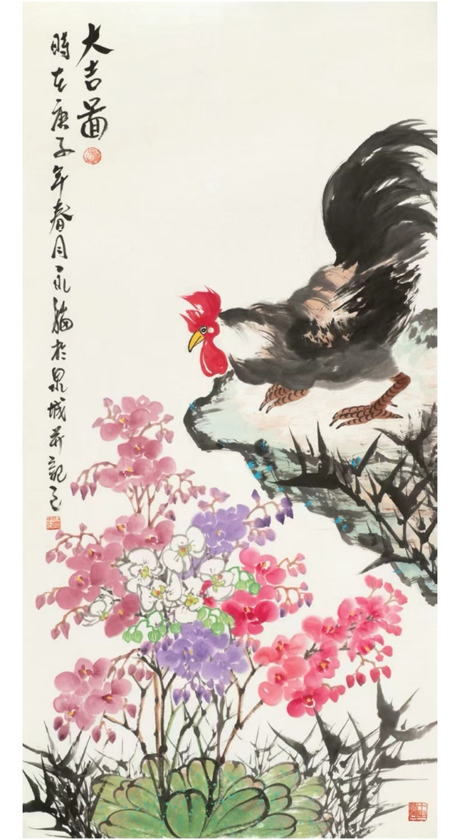 从北京到威海荣成，“齐鲁墨韵——吴永福中国画巡回展暨捐赠仪式”六地展完美收官