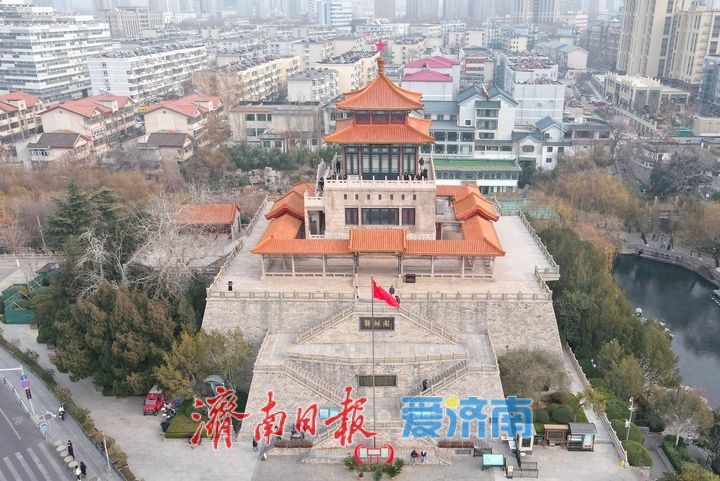 历经两个半月，济南解放阁重新对市民游客开放参观