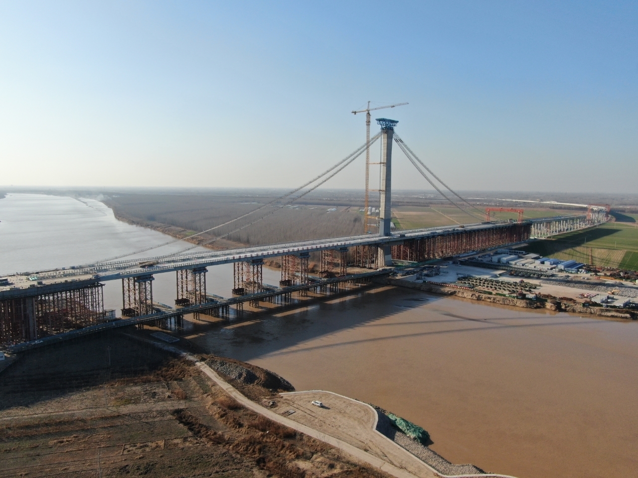 奔跑春天里奋力抢工期，济南大北环预计今年建成通车