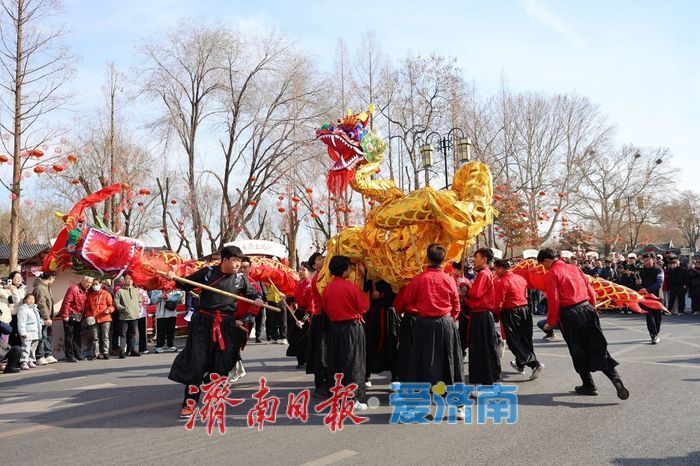 泉城年味拉满！济南春节特色展演引八方来客