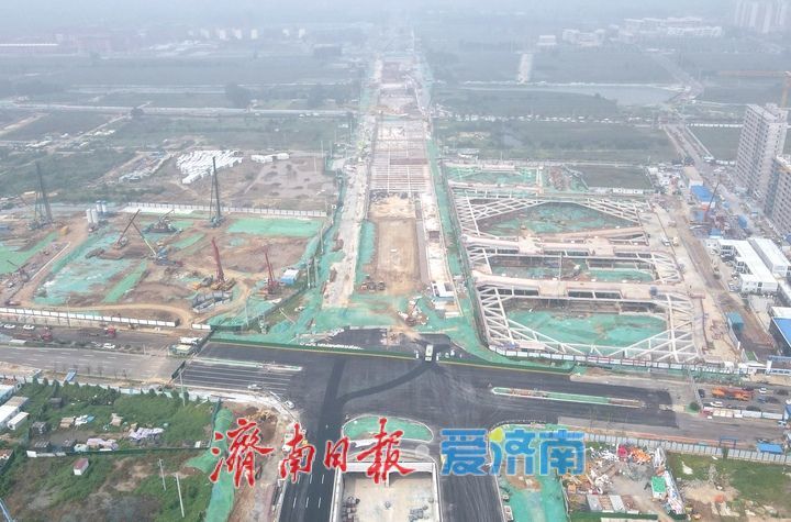 济南黄河大道二期加速推进路网建设