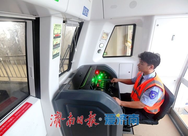 空载试运行启动，一线探访济南轨交4号线在建车站及列车真容