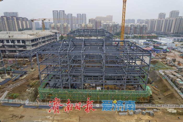 有效补充区域教育资源，济南工业南路北小学建设稳步推进