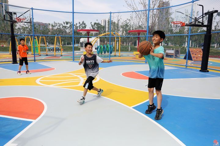 今年济南市首个新建儿童公园——历下区儿童友好公园开园啦！