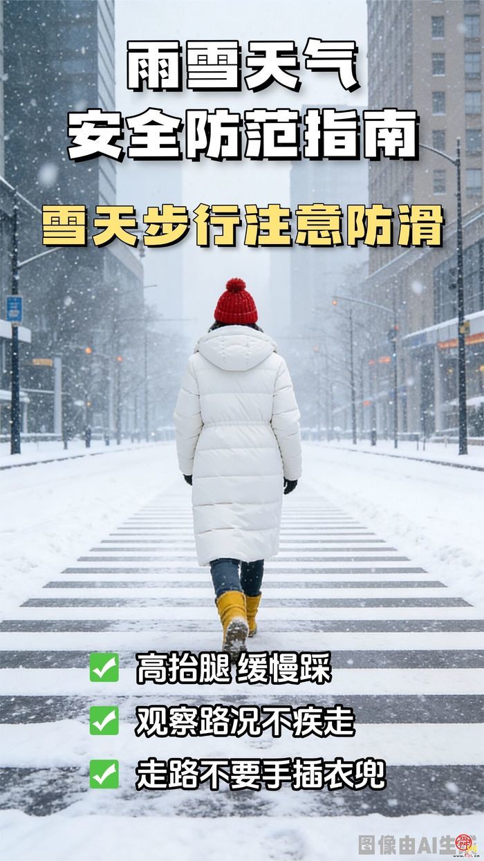 雨雪天气安全防范指南