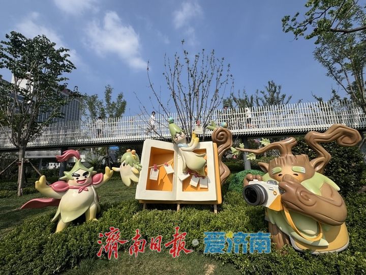槐苑文化体育公园开放人气高涨 市民乐享夏日休闲时光