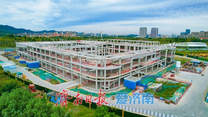项目强省会丨济南高新东区全民健身中心项目加速建设