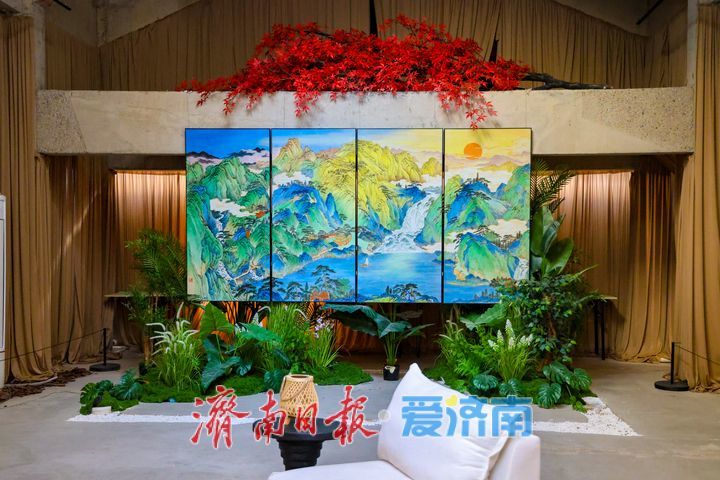 一年四季 泉在济南丨济南上新街“墨艺正浓”艺术展精彩启幕