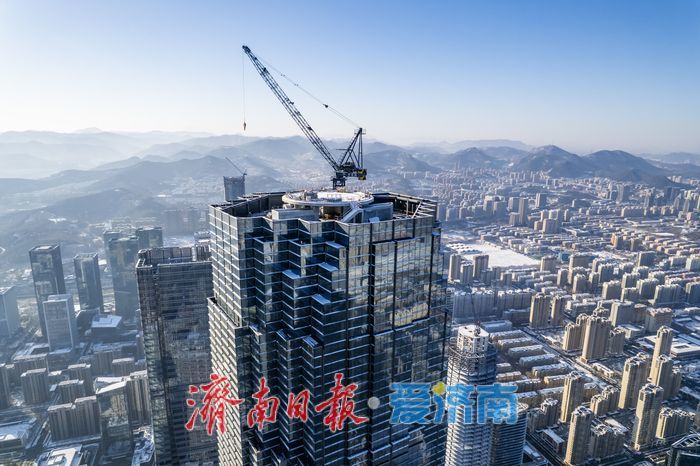 雪后济南开启“高清模式”！东部城区蓝天白雪颜值拉满