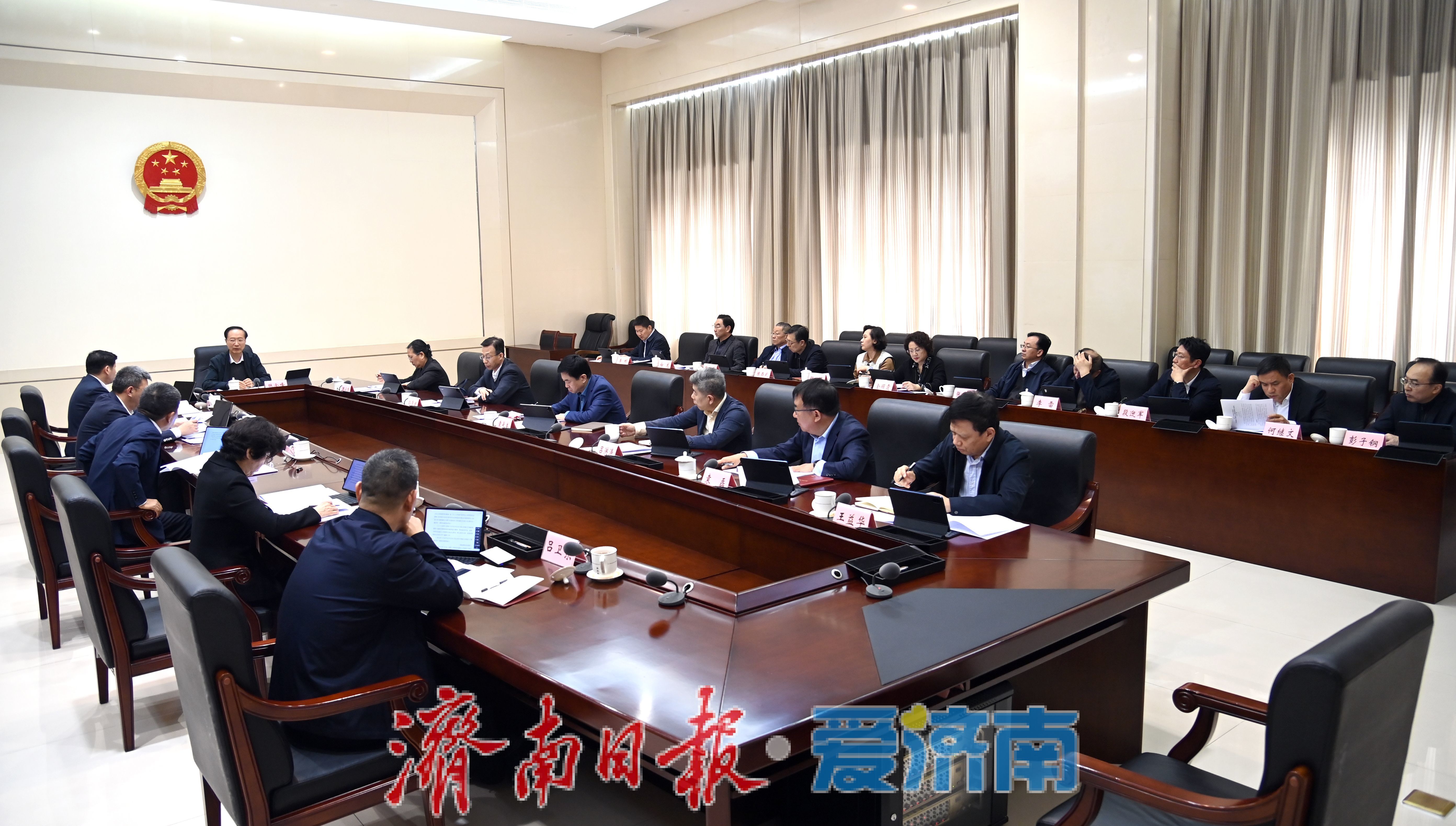 市十八届人大常委会举行第六十九次主任会议 韩金峰主持