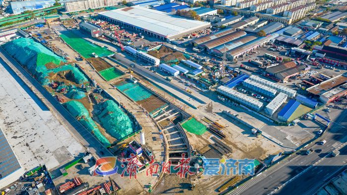 项目强省会｜黄岗路穿黄隧道建设如火如荼，雏形初现