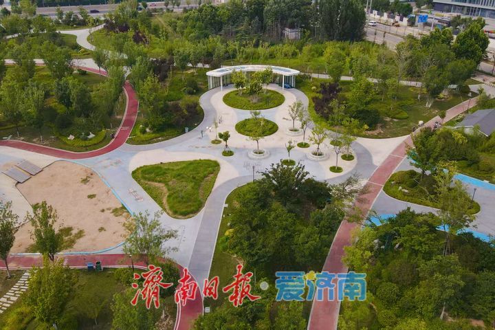 芳草绵延环步道 悦动绿谷尽显盛夏生机