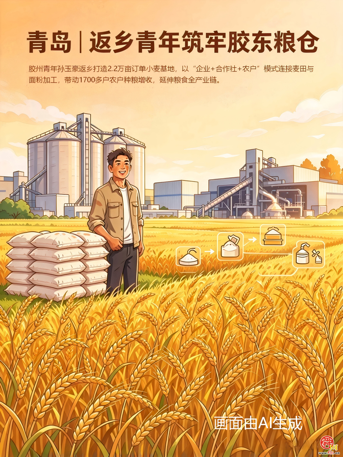 粮仓护齐鲁， 青春有“农”光