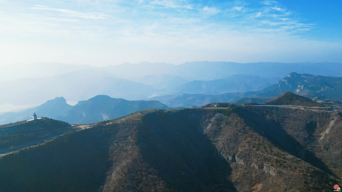 初冬的的百峪大顶