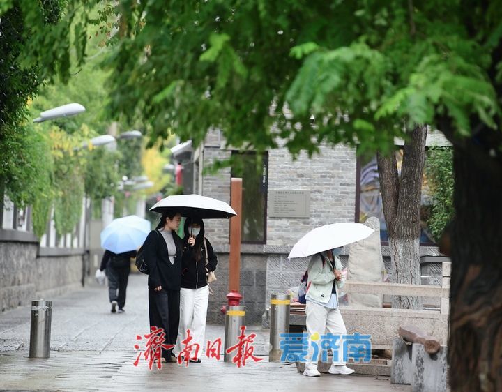 一年四季 泉在济南丨秋雨霏霏润泉城，漫游古巷听雨声