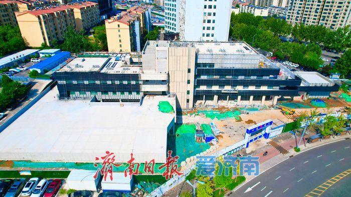 历下区茂岭山消防救援站主体落成 城市安全屏障再升级