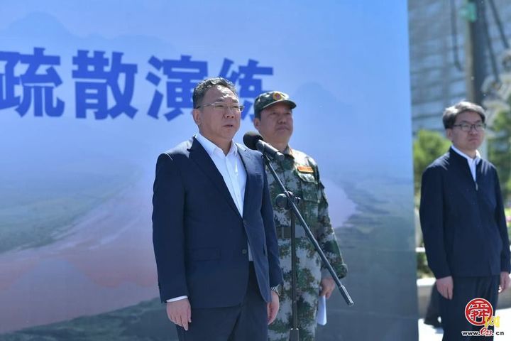 山东济南防空警报试鸣暨“金盾-2025”人民防空紧急疏散演练成功举行