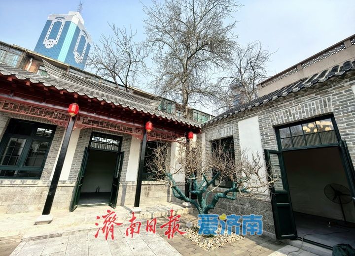 济南老商埠区“四合院”修缮展现新颜，青砖灰瓦再现风华