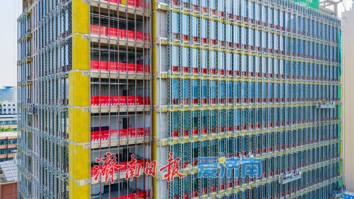 集聚高端科研平台 山东大学高等医学科研综合楼建设提质增速