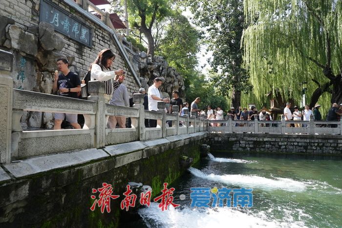 黑虎泉水位实现“九连涨”，创年内新高