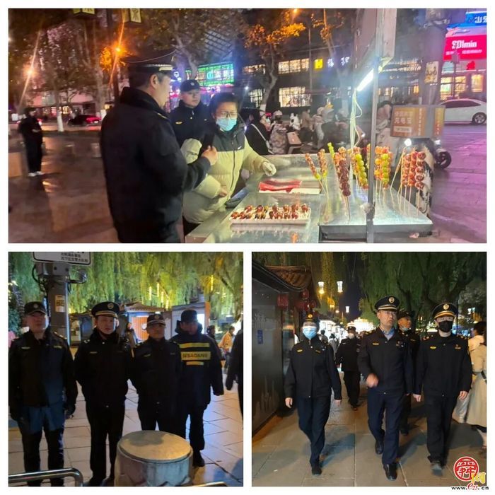 城管“守夜人”点亮泉城“夜名片”