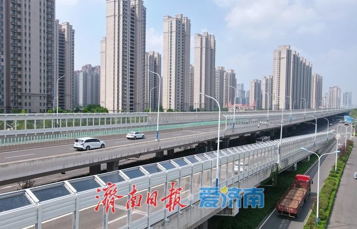 降噪便民，“隔音廊道”亮相北园高架快速路