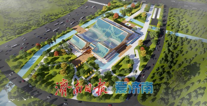 济南鹊华中和苑雏形初现 主体结构完成80%