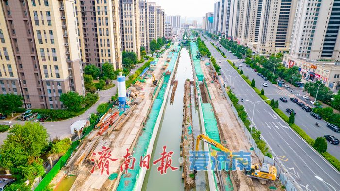 济南系统治水再升级，历黄路段雨污管网改造加速