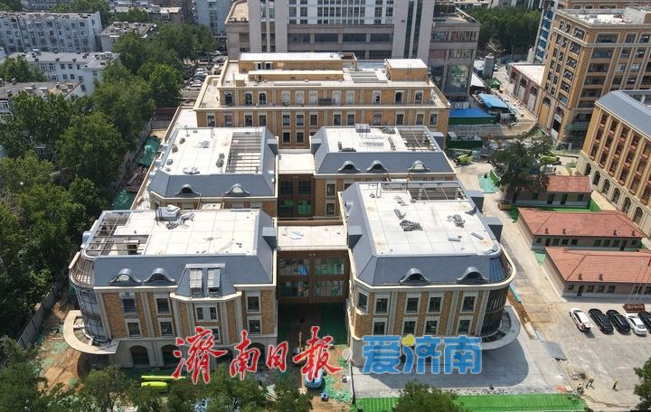 百年商埠区改造更新，老济南宾馆旧址迎新貌