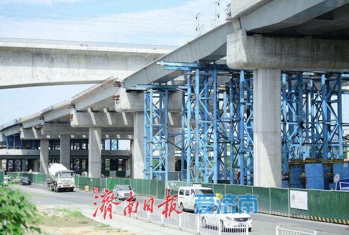 项目强省会｜涉济莱高铁段箱梁架设完成，工业北路快速路东延主体完工超90%