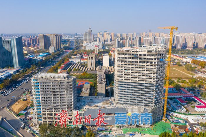 项目强省会｜济南西城新地标加速“成长”，腊山站TOD建设全面提速