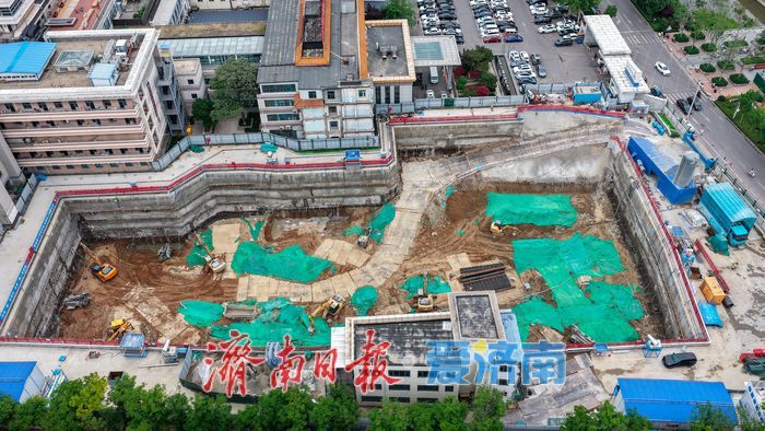 山东省第二人民医院新楼建设进展顺利 主体工程稳步推进